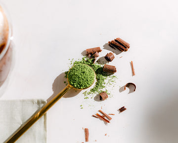 Make a Frozen Hot Chocolate with Matcha Cocoa