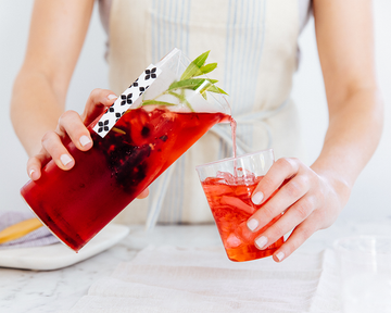 Hibiscus Cooler Sangria Iced Tea Recipe