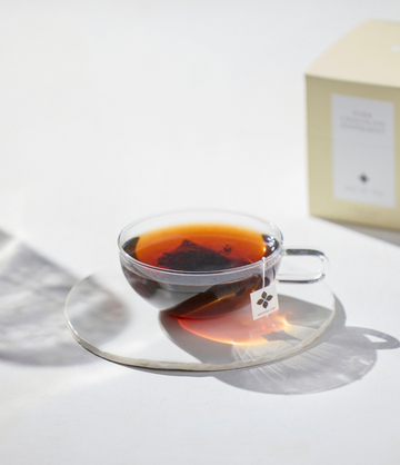 Dark Chocolate Peppermint sachets lifestyle graphic – Art of Tea