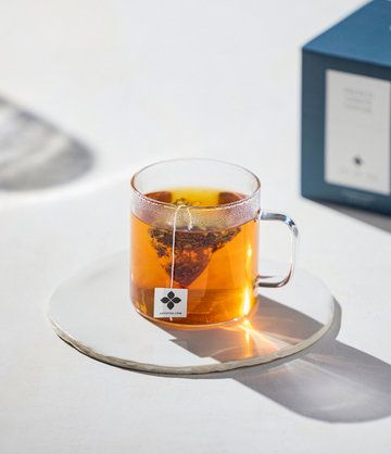 French Lemon Ginger sachets lifestyle graphic – Art of Tea