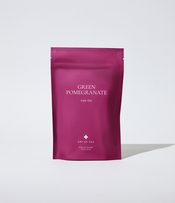 Green Pomegranate Iced Tea