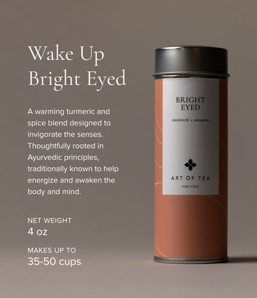 Bright Eyed tea retail tin photo – Art of Tea