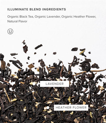 Illuminate loose leaf tea close-up – Art of Tea