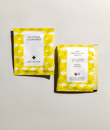 Egyptian Chamomile eco pyramid teabag sachets – Art of Tea