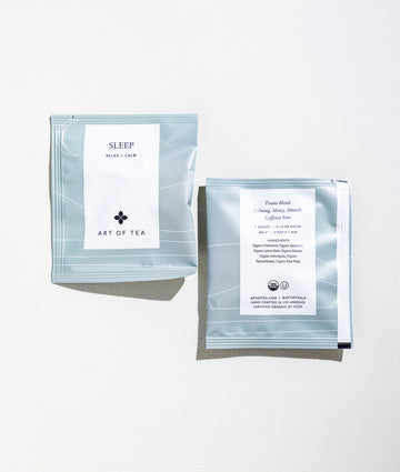 Sleep eco pyramid teabag sachets – Art of Tea