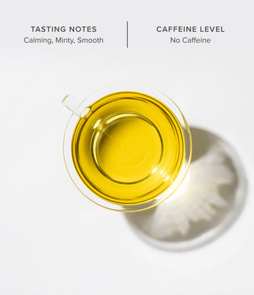 Sleep tea brewed in a glass cup – Art of Tea