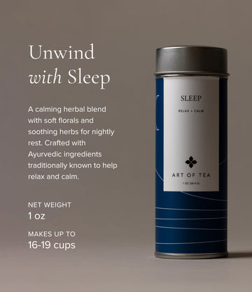 Sleep tea retail tin photo – Art of Tea