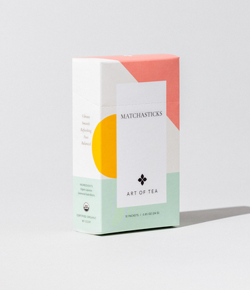 Matchasticks packet detail – Art of Tea