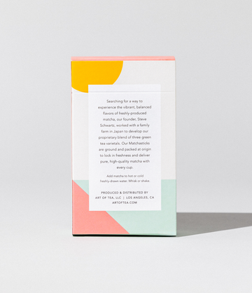 Matchasticks | Pre-measured Matcha Packets | Art of Tea