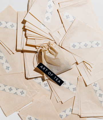 Tea filter bags detail view – Art of Tea