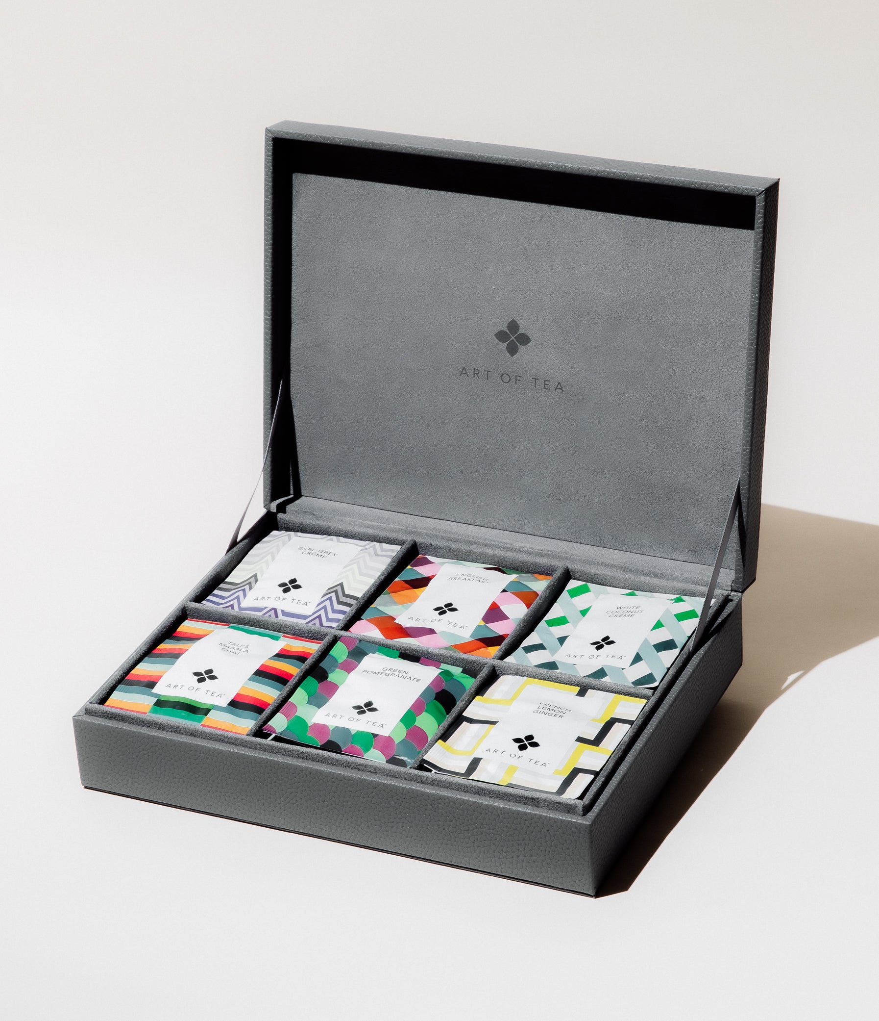 Assorted Teabag Sachet 6-Section Gift Box