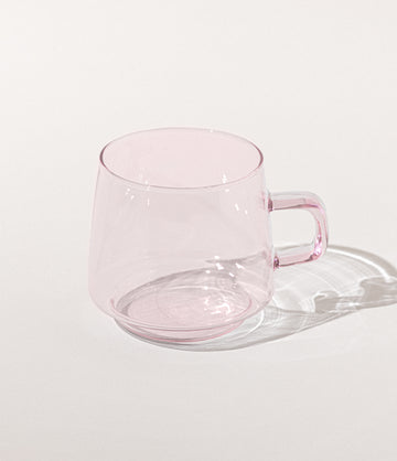 Colored Glass Tea Cup