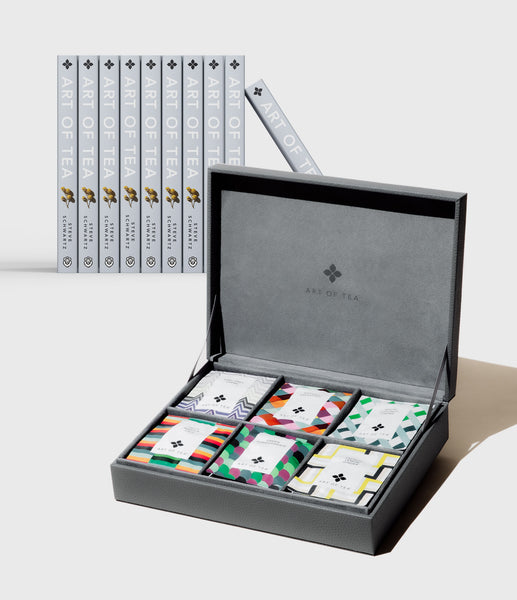 洋書　 The Art of Taking Tea Art of Tea Book & Vegan Leather Tea Box Bundle – Art of Tea