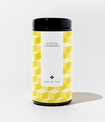 Tea storage glass canister with Egyptian Chamomile – Art of Tea