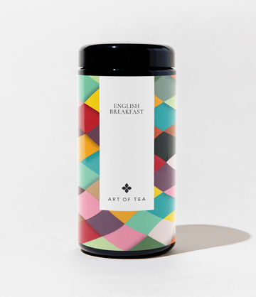 Tea storage glass canister with English Breakfast – Art of Tea