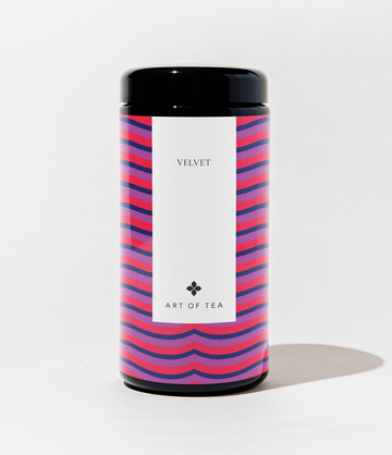 Tea storage glass canister with Velvet tea – Art of Tea