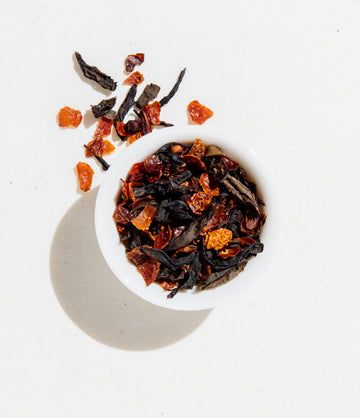 Plum Oolong organic loose leaf tea packaging – Art of Tea